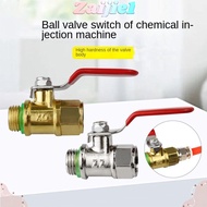 ZAIJIEEE Ball Valve Assembly, Stainless steel handle ZZ Handle Switch Agricultural Sprayer Ball Valv