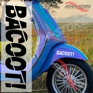 BC33 sticker BACOOT! Vespa motorcycle stickers, Vespa motorcycle cutting stickers