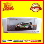 Diecast toy car Diecast miniature Tarmac Works sedan car - Honda Civic Type R FK2 WTCC Livery