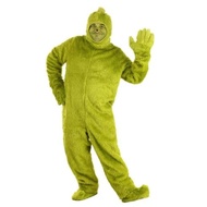 Halloween Grinch Green Fur Costume - Cosplay Set