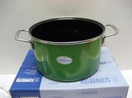 德國 史瑞特 SCHWERTER 健康 陶瓷鍋 平底鍋 紅 24（粉紅/鑄鐵/法國