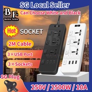 Universal Power Socket With USB Port Expansion Power Board Surge Protector Adapter Advanced Socket