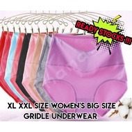 ✴️READY STOCKS ✴️Big Size XL XXL High Waist Gridle Womens Underwear