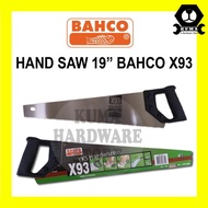 BAHCO 19" X93 XT Superior Wood Hand Saw / Gergaji Kayu Tangan