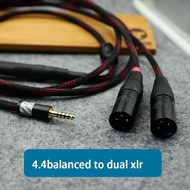 Better to Better Hifi 3.5 trs stereo 6.35 balanced 4.4 mm to 2 XLR Male 3 Pin Audio Cable cabl line 