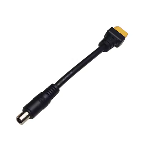 XT60 to 8mm Adapter Cable 14AWG XT60 to DC8020 Connectors Cable for Efficient Solar Charging and Pow