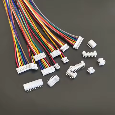 5Sets Mini JST PH2.0 PH 2.0mm Cable Wire Connector 2/3/4/5/6/7/8/9/10/12 Pin Male Female Plug Socket