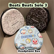 【High quality】For Beats Beats Solo 3 Headphone Case Creative Cartoons  EVA Earpads Casing Box Headse