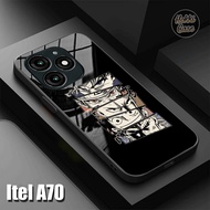 Case Itel A70 Motif One Piece - Softcase Glass Itel A70 Terbaru - Casing Itel A70 - Silikon Itel A70