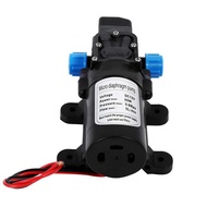 DC 12V 60W 120PSI 5L/MIN Agricultural Electric Water Pump Black Mini High Pressure Diaphragm Water S