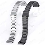 18mm Stainless Steel Strap for Casio F-91W W800h AE1200 Universal Wristband Women Men Watch Band Met