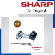 relay kulkas sharp 1 pintu dan overload kulkas sharp rilai ptc kulkas sharp 1 pintu