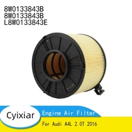 Car Engine Air Filter for Audi A4L 2.0T 2016 8W0 133 843B 8W0133843B L8W0133843E