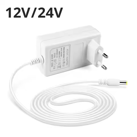 DC 24V 12V 2A 3A Power Supply with EU / US Plug Lab power supply Power Adapter For Home Appliance LE