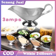 3oz Gravy Boat Steak Stainless Soy Sauce Dish Sauce Boat Stainless