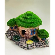 - Fish Tank Stone House Decor