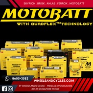 MOTOBATT AGM Motorcycle battery