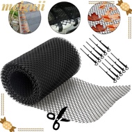 MEIGUII Gutter Leaf Prevention, Anti-Falling 15cm×6m Mesh Guard, Plastic Mesh Strainer Filter From L