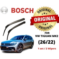 Volkswagen Tiguan MK2 Year 2017+ Windshield Wiper BOSCH Aerotwin Plus (26/22'')