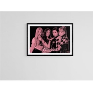 BLACKPINK - Group Pink 英國進口海報