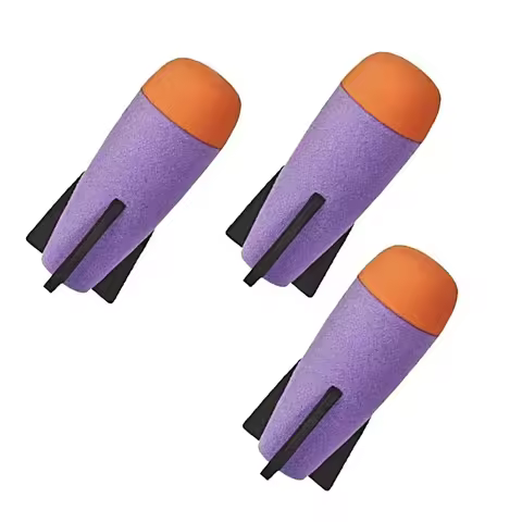 A-Foam Mega-Missile Refill Pack Bullets Accessories Compatible For Nerf Rocket N-Strike Elite Series