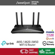 TP-Link AX 10 AX1500 / AX 20 AX 1800 / AX50 AX3000 Archer Dual Band WIFI 6 Wireless Router Unifi Tim