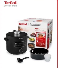 TEFAL หม้ออัดแรงดันไฟฟ้า Turbo Cuisine ขนาด 5 ลิตร รุ่น CY755866 สีดำ