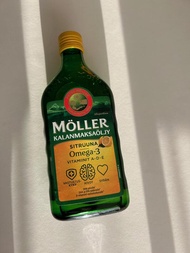 歐洲原裝帶回Mollers 睦樂北極鱈魚肝油檸檬口味500ml現貨，保存期限2025/7