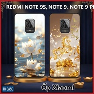Glass Case for Redmi NOTE 9S/NOTE 9/NOTE 9 PRO Fortune, luck, peace Anti-yellowing glossy glass