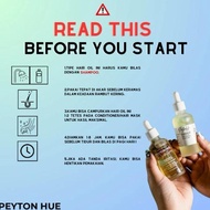 peyton hue the gentle rosemary oil (free gif) hair oil untuk rambut rontok, tipis & ketombe 50ml ros