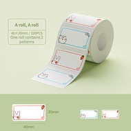 Giấy nhãn màu NIIMBOT dùng cho máy in label B21 / B1 (B Series)