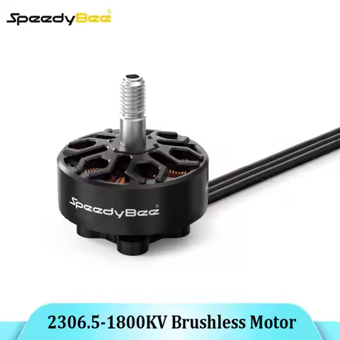 SpeedyBee 2306.5-1800KV Brushless Motor Support 6S Lipo Motor for Master5 V2 5-inch FPV Racing Frees