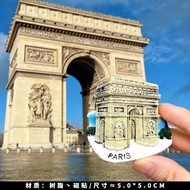 Đồ Lưu Niệm Eiffel Tower Paris Louvre Museum World Fridge Magnet Decorative Wooden Souvenir Travel N