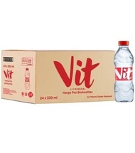 Vit Air Mineral Botol Mini Kecil 330ml 1 dus