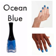 Kutek TONE BIRU LANGIT TUA PARTY BIRU TUA  - Cat kuku  KULIT BPOM warna tone PRETY OCEAN BLUE Bebas 
