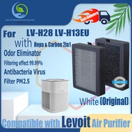 Replacement Compatible with for levoit LV-H128 LV-H13EU Filter Air Purifier Accessories H13 HEPA&Car