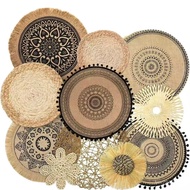 Wall Decoration Bohemian Restaurant Hanging Decoration Round Wall Style Decoration Wall Decoration H