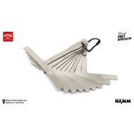 9 Pcs / Set of Under-string Radius Gauge