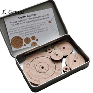 Jenerates Seam Circles, Wooden Circle Quilting Template, Circle Template Quilting Rulers and Templat