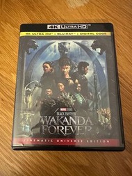 Black Panther Wakanda Forever 4K ultra hd Blu ray