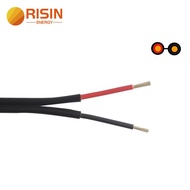 Risin Solar PV Cable Double Core 2x4mm 2x6mm 2PfG 1169 PV1-F Two Core 1000V DC Wire  Solar Power