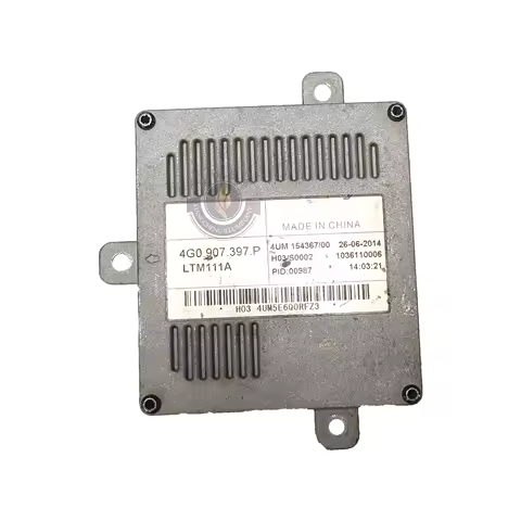 Original OEM 4G0907397P HIDS LED Xenon Ballast DRL Control Unit for 15-16 C7 7P A1 A3 S3 A6L Q5 4G0 