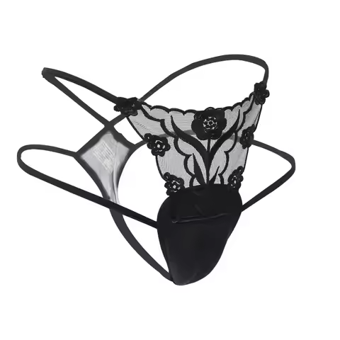 Men’s Lace Tucking Panty Breathable Hiding Gaff Underwear for Crossdresser Cosplay Bulge Concealing 