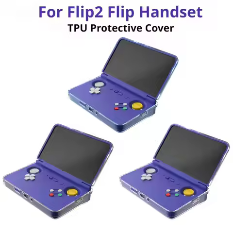 for RETROID POCKET Retroid Pocket flip 2 Flip Handheld TPU Protective Case Waterproof,360° Protectio