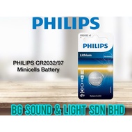 PHILIPS CR2032/97 Minicells Battery CR2032/97