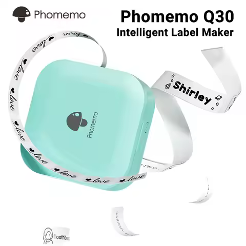 Phomemo Q30 Sticker Label Printer Wireless Pocket Handheld Printer Thermal Label Sticker Study Marke