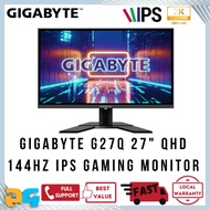 Gigabyte G27Q 27" 2560x1440 QHD 144Hz IPS Gaming Monitor