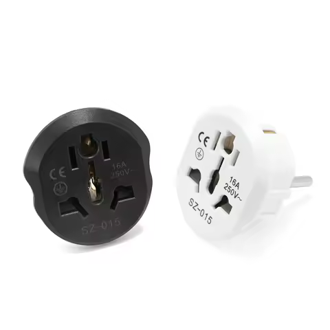 US To EU Plug Adapter FR AU US UK To EU Euro Korea Universal Travel Adapter Home Plug Adapter 2Pin 4