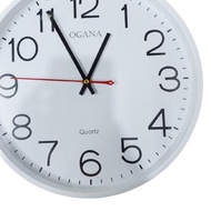 OGANA 901 Wall Clock Plain Large Diameter 30 Cm