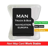 New Version TF for MAN Truck Bus Car Map Navi GPS Card Eu UK Navigation 8GB Update Multimedia Softe
